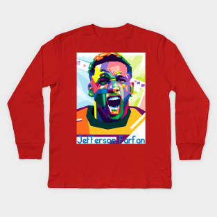 Jefferson Farfan Kids Long Sleeve T-Shirt